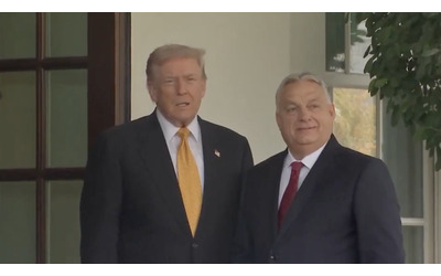 Donald Trump accoglie Viktor Orban alla Casa Bianca Un grande leader