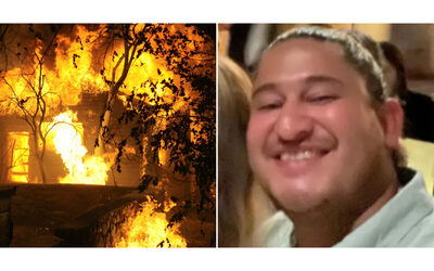 Edwin Castro disperato per la villa distrutta dalle fiamme di Los Angeles: è il vincitore del più grande jackpot americano con 2 miliardi di dollari