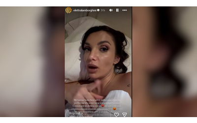 Elettra Lamborghini delusa dopo la serata cover Tutti amici amici poi ti rubano la bici E va a dormire munita di tappi Sono nera