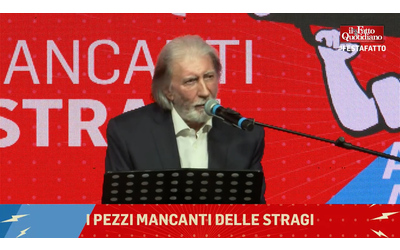 “Esponenti apicali della politica intimidiscono e isolano magistrati come Tescaroli e Di Matteo”: l’attacco di Scarpinato alla Festa del Fatto
