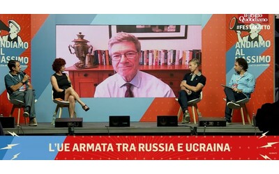 Festa del Fatto Quotidiano, “L’Ue armata tra Russia e Ucraina”: rivedi l’incontro con Moscatelli, Orsini e Sachs