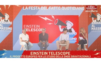Festa del Fatto Quotidiano, rivedi l’incontro “Einstein Telescope, il progetto europeo per lo studio delle onde gravitazionali”