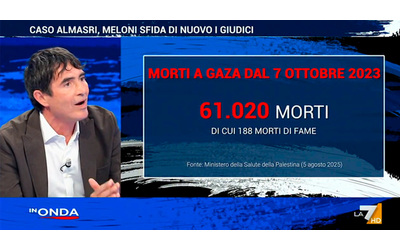 Fratoianni a La7: “A Gaza è in corso un genocidio sotto gli occhi del mondo. Qualcuno fermi questi criminali”