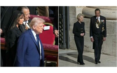 Funerali del Papa: da Trump a Von der Leyen, i potenti della Terra a San Pietro – Fotogallery