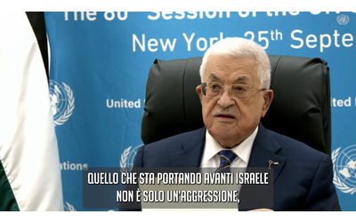 Gaza, Abu Mazen all’Onu: “Pronti a governare la Palestina, Hamas consegni le armi. 7 ottobre non rappresenta il nostro popolo”