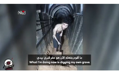 Gaza, ostaggio israeliano costretto da Hamas a scavare una fossa: “Sto morendo, sarà per me”