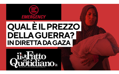 Gaza, qual è il prezzo della guerra? La diretta con Emergency in collegamento dalla Striscia