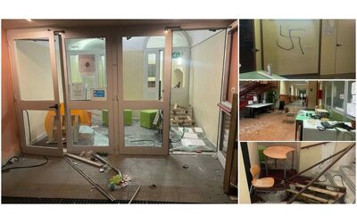 Genova, raid nel liceo occupato: svastica, urla “viva il Duce” e banchi distrutti