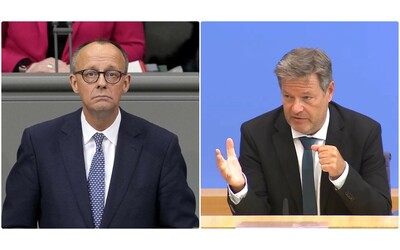 Germania, nei sondaggi testa a testa Merz (Cdu)-Habeck (Verdi). Al ministro dell’Economia più consensi che al suo partito