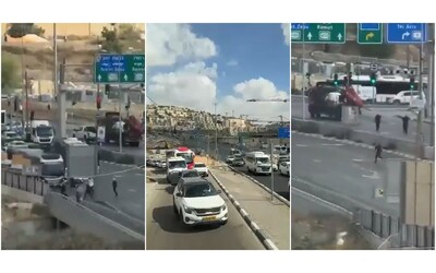 Gerusalemme, le immagini subito dopo l’attentato sull’autobus