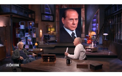 Giampiero Mughini a La Confessione di Peter Gomez su Rai 3 Berlusconi un compratore La politica non si fa distribuendo brioche
