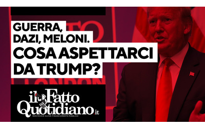 Guerra, dazi, Meloni. Cosa aspettarci da Trump? Segui la diretta con Peter Gomez