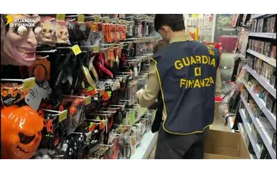 Halloween, 118mila articoli sequestrati: senza marchio di garanzia e potenzialmente pericolosi