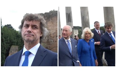 “Ho visto in Re Carlo III e la Regina Camilla molta curiosità, uno spirito non legato ai protocolli”: così Alberto Angela ha raccontato Roma alla coppia