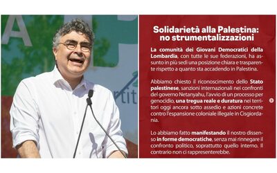 I Giovani Democratici contestano Fiano sulla Palestina i big del Pd li sgridano Schlein aveva chiesto Siate autonomi