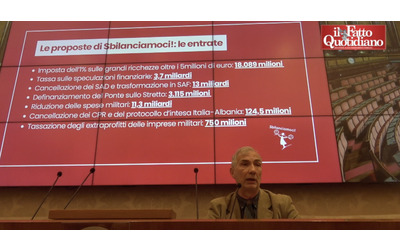Il 40 degli investimenti industriali in armi non questa la strada Sbilanciamoci boccia la finanziaria Soldi vadano a sanit scuola e ambiente
