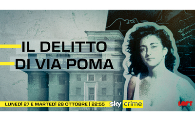 Il delitto di via Poma in onda 27 e 28 ottobre su Sky Crime: testimonianze inedite su uno dei casi più controversi della cronaca italiana