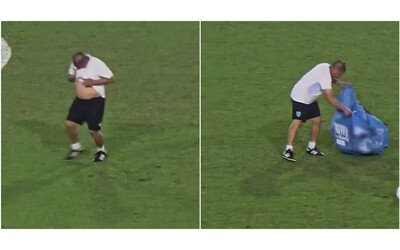 Il magazziniere scoppia a piangere mentre raccoglie i palloni: il suo Guatemala ha detto addio al sogno Mondiali | Video