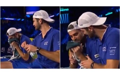 Il pianto di Bolelli l abbraccio di Vavassori la coppia azzurra fa la prima impresa alle Atp Finals Ci siamo parlati prima di entrare in campo