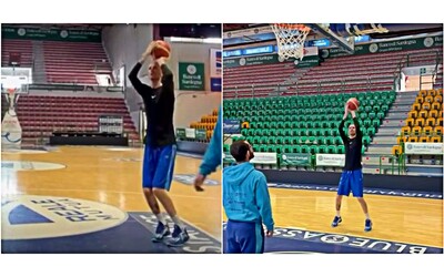 Il ritorno di Polonara l azzurro di nuovo in campo dopo la battaglia contro la leucemia Video