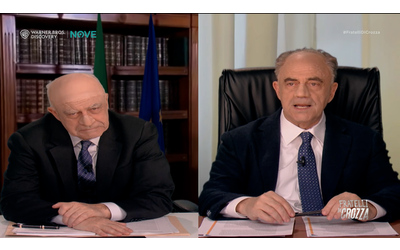 Il surreale dialogo tra Crozza Nordio e Crozza Gratteri Sei matto capace che bevi solo acqua Tutti i film in 3d li vedi senza occhiali perch con gli spritz ci vedi il triplo