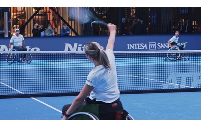 Il tennis in carrozzina protagonista alle Atp Finals sport e inclusione coi migliori atleti italiani alla Inalpi Arena di Torino