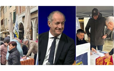 “Il Veneto ai veneti”: la raccolta firme della Liga per il 3° mandato di Zaia. E il governatore gongola: “E’ una chiamata di popolo”