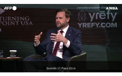 Il vicepresidente Usa Vance avverte il Papa: “Faccia attenzione quando parla di questioni teologiche”