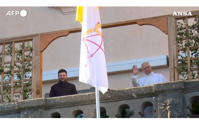 Il video dell incontro tra Zelensky e Papa Leone XIV il faccia a faccia a Castel Gandolfo