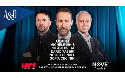 Jebreal, Senaldi, Cecinini e Fabbri ospiti di Luca Sommi ad Accordi&Disaccordi sabato 1 novembre. Con Travaglio e Scanzi