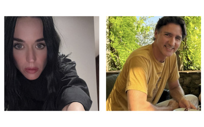 Katy Perry e Justin Trudeau allo scoperto, la coppia festeggia il compleanno di lei a Parigi:...