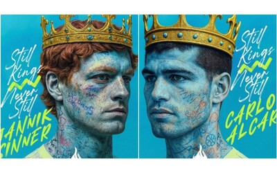 L’ambigua locandina del Six Kings Slam e le polemiche per la posizione di Sinner | Le foto