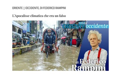 L Apocalisse climatica un falso La scienza andr avanti nonostante le distorsioni di Rampini