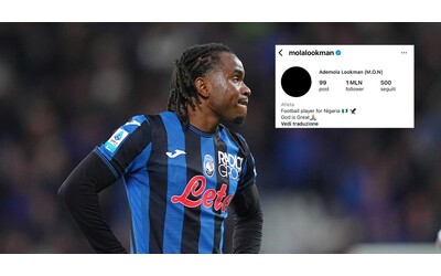 L’Atalanta rifiuta ancora l’offerta dell’Inter per Lookman, lui rompe col club sui social: ora è braccio di ferro