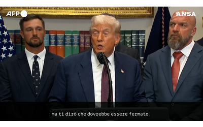 “Le azioni della Russia in Ucraina sono disgustose”: l’attacco di Trump a Mosca