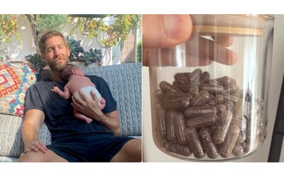 “Le pillole di placenta sono pericolose: possono contenere virus, batteri e metalli pesanti”: parlano gli esperti dopo le foto choc di Calvin Harris