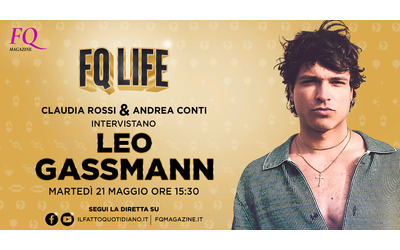 Leo Gassmann tra cinema e musica a FQLife, segui la diretta con Claudia Rossi e Andrea Conti