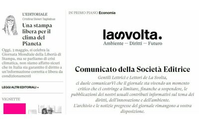 Licenziata per avere pubblicato, sulla testata da lei guidata, che il direttore editoriale Pietro Colucci era coinvolto nell’inchiesta su Toti