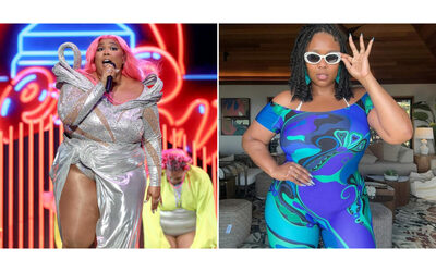 Lizzo si mostra in un minuscolo bikini bianco dopo aver perso 27 chili Ho scoperto che il mio peso era uno scudo protettivo una gioiosa zona di comfort