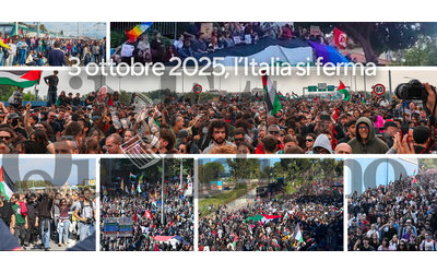 Lo sciopero generale ferma l’Italia: “Due milioni nelle piazze”. Da Roma a Isernia, l’onda contro il silenzio sul genocidio a Gaza