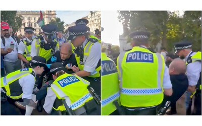 Londra, veterano della Raf tra gli arrestati per il sostegno a Palestine Action: portato via di...