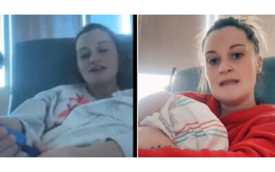 Mamma influencer vuole un panino e per chiamare l’infermiera stacca il monitor ospedaliero della figlia neonata: il video virale sui social scatena il dibattito