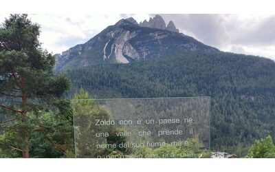 ‘Marco e Mattio’ di Sebastiano Vassalli rivive in dodici stele nella Val di Zoldo. Un...