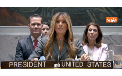 Melania Trump presiede il Consiglio di Sicurezza dell Onu la prima volta di una first lady