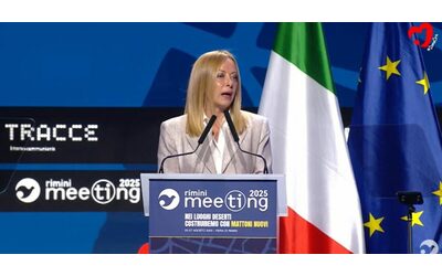 Meloni al Meeting di Rimini: “Israele fermi gli attacchi a Gaza, la reazione è oltre la proporzionalità”