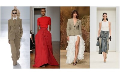 Milano Fashion Week, i migliori look: la ricerca sui tessuti di Ermanno Scervino, la gonna-camicia di Ferrari e il debutto di Sa Su Phi