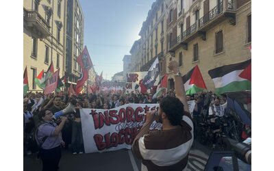 Milano, migliaia in piazza per la Flotilla: “Da Meloni parole inutili, serve mettere pressione politica”