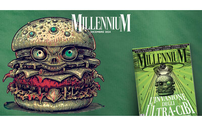 Millennium in vendita su Amazon, store online e librerie il numero di dicembre sugli “ultracibi”