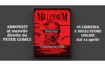 Millennium Peter Gomez presenta il nuovo numero Epstein Files il dizionario del potere