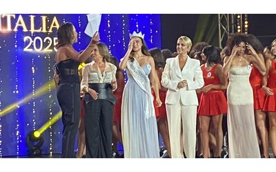 Miss Italia 2025, vince Katia Buchicchio: “Continuerò gli studi e lavorerò per tenere alto il nome della mia Basilicata che non aveva mai vinto prima”